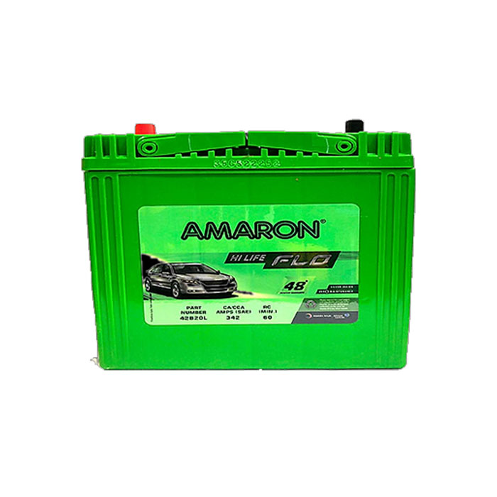 Amaron GO 35-BH40B20L Amaron Car Battery with old battery