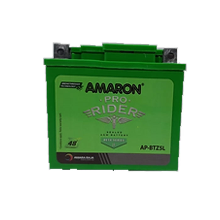 Amaron Pro Rider  APBTZ5L with old battery