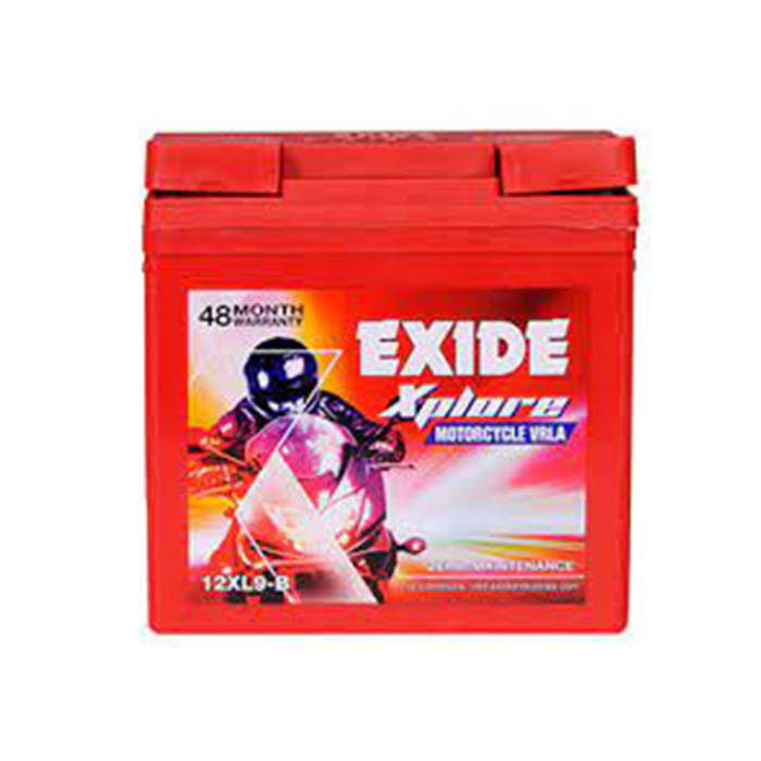  EXIDE XPLORE  12XL9-B  9 Ah Battery